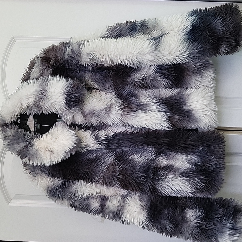 Faux fur jacket